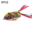 5 PCS Bionic Thunder Frog Lure Bait Simulation Fishing Bait, Specification: 5.5cm/12g(28)