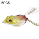 5 PCS Bionic Thunder Frog Lure Bait Simulation Fishing Bait, Specification: 5.5cm/12g(30)