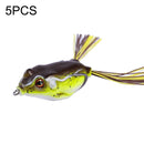 5 PCS Bionic Thunder Frog Lure Bait Simulation Fishing Bait, Specification: 5.5cm/12g(2)
