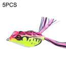 5 PCS Bionic Thunder Frog Lure Bait Simulation Fishing Bait, Specification: 5.5cm/12g(8)