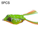 5 PCS Bionic Thunder Frog Lure Bait Simulation Fishing Bait, Specification: 5.5cm/12g(12)