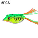 5 PCS Bionic Thunder Frog Lure Bait Simulation Fishing Bait, Specification: 5.5cm/12g(14)
