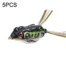 5 PCS Bionic Thunder Frog Lure Bait Simulation Fishing Bait, Specification: 5.5cm/12g(15)