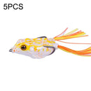5 PCS Bionic Thunder Frog Lure Bait Simulation Fishing Bait, Specification: 5.5cm/12g(16)