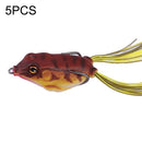 5 PCS Bionic Thunder Frog Lure Bait Simulation Fishing Bait, Specification: 5.5cm/12g(18)
