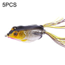 5 PCS Bionic Thunder Frog Lure Bait Simulation Fishing Bait, Specification: 5.5cm/12g(19)