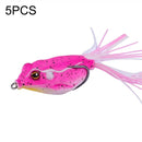 5 PCS Bionic Thunder Frog Lure Bait Simulation Fishing Bait, Specification: 5.5cm/12g(21)