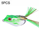 5 PCS Bionic Thunder Frog Lure Bait Simulation Fishing Bait, Specification: 5.5cm/12g(25)