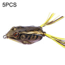 5 PCS Bionic Thunder Frog Lure Bait Simulation Fishing Bait, Specification: 5.5cm/12g(26)