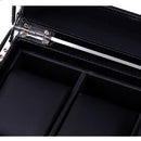 Woven Pattern PU Leather Watch Box Jewelry Storage Display Box, Colour: 12 Bits