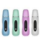 Ultrasonic Ion Shoveling Machine Blackheads Dead Skin and Acne Cleansing Instrument Beauty Introduction Instrument(Blue)