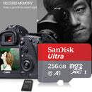 SanDisk A1 Monitoring Recorder SD Card High Speed Mobile Phone TF Card Memory Card, Capacity: 16GB-98M/S