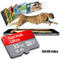 SanDisk A1 Monitoring Recorder SD Card High Speed Mobile Phone TF Card Memory Card, Capacity: 16GB-98M/S