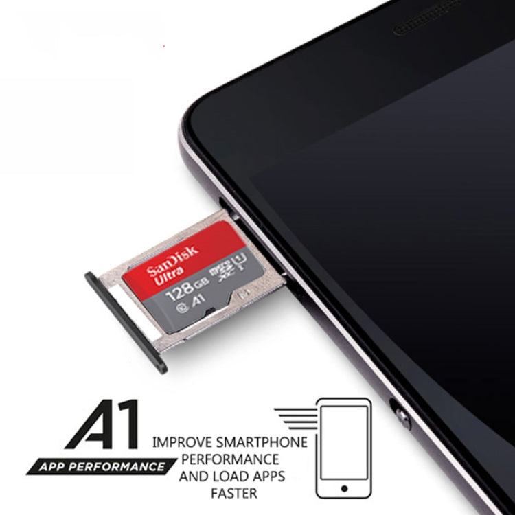 SanDisk A1 Monitoring Recorder SD Card High Speed Mobile Phone TF Card Memory Card, Capacity: 128GB-100M/S