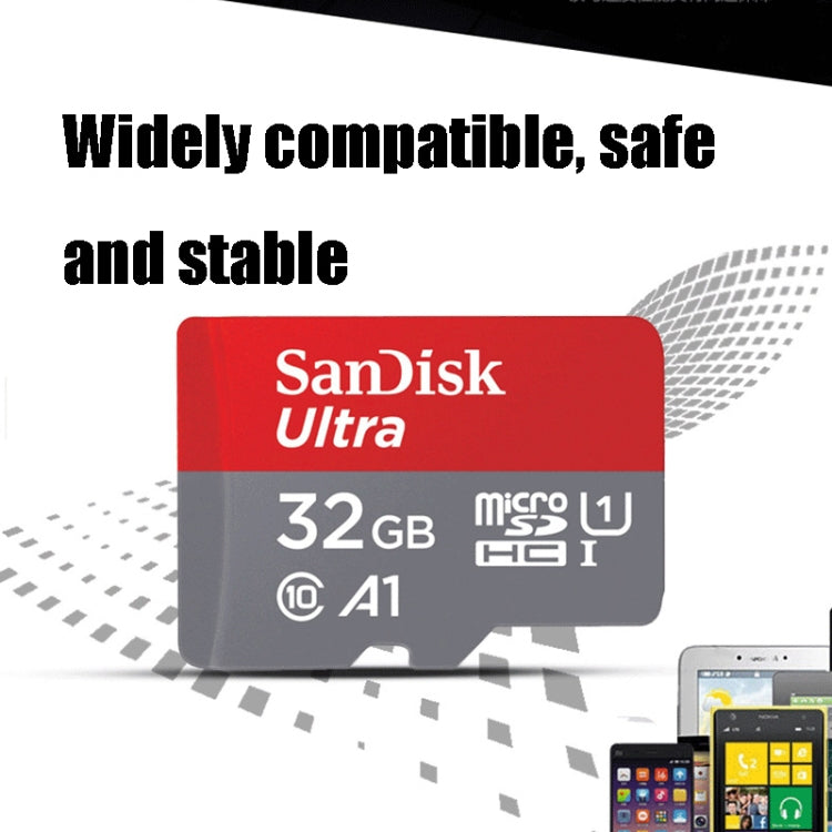 SanDisk A1 Monitoring Recorder SD Card High Speed Mobile Phone TF Card Memory Card, Capacity: 128GB-100M/S
