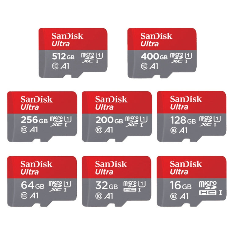 SanDisk A1 Monitoring Recorder SD Card High Speed Mobile Phone TF Card Memory Card, Capacity: 512GB-100M/S