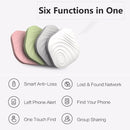 NUT F7X Smart Anti-Lost Device Bluetooth Two-Way Alarm Mobile Phone Key Wallet Anti-Lost Device( White)