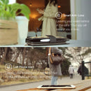 NUT F7X Smart Anti-Lost Device Bluetooth Two-Way Alarm Mobile Phone Key Wallet Anti-Lost Device( White)