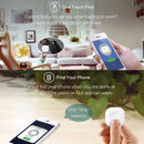 NUT F7X Smart Anti-Lost Device Bluetooth Two-Way Alarm Mobile Phone Key Wallet Anti-Lost Device(Gray)