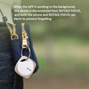 Nutale Focus F9 Mobile Phone Key Bluetooth Anti-Lost Device(Golden)