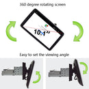 10.1 inch Android Navigation Universal Machine 360 Degree Rotating Horizontal And Vertical Screen Car Navigation Integrated Machine WiFi 1G+16G