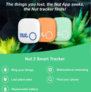 NUT F5D Two-Way Smart Bluetooth Anti-Lost Device Key Finder(Marble White)