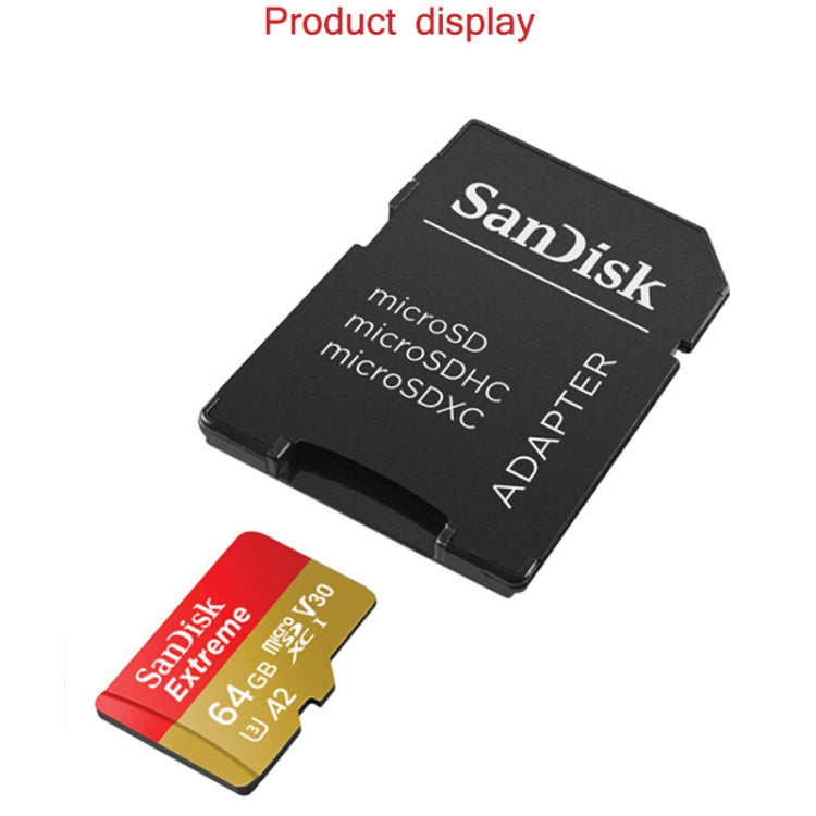 SanDisk U3 High-Speed Micro SD Card TF Card Memory Card for GoPro Sports Camera, Drone, Monitoring 32GB(A1), Colour: Gold Card