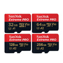 SanDisk U3 High-Speed Micro SD Card TF Card Memory Card for GoPro Sports Camera, Drone, Monitoring 32GB(A1), Colour: Black Card