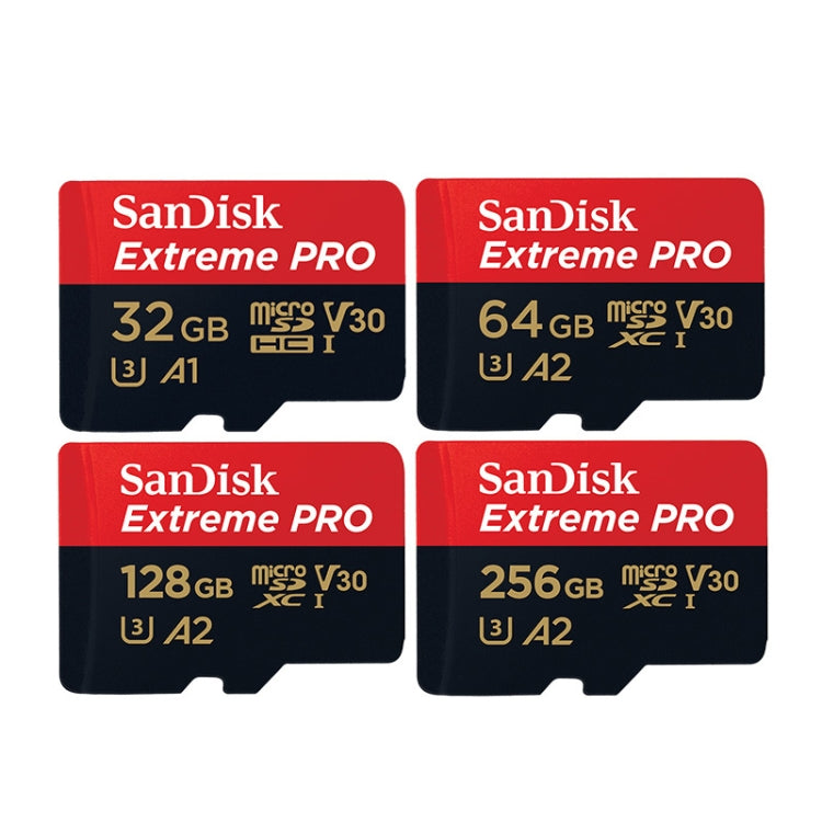 SanDisk U3 High-Speed Micro SD Card TF Card Memory Card for GoPro Sports Camera, Drone, Monitoring 32GB(A1), Colour: Black Card