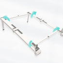 FA06S Notebook Multifunctional Desktop Stand Computer Cooling Portable Folding Stand(White)