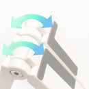 FA06S Notebook Multifunctional Desktop Stand Computer Cooling Portable Folding Stand(White)