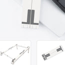 FA06S Notebook Multifunctional Desktop Stand Computer Cooling Portable Folding Stand(White)