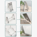 FA06S Notebook Multifunctional Desktop Stand Computer Cooling Portable Folding Stand(White)