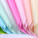 2 Bags Flower Wrapping Paper Matte Paper Gift Paper Translucent Wrapping Paper Material, Colour: Deep Pink
