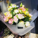 2 Bags Flower Wrapping Paper Matte Paper Gift Paper Translucent Wrapping Paper Material, Colour: White