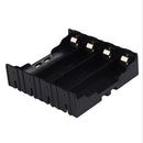 10 PCS Pin-type Power Battery Shrapnel Slot Storage Case Box Holder For 4 x 18650 Battery