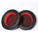 2 PCS Gaming Headset Case Headphone Beam For Edifier HECATE G4 earmuffs (Black Red)