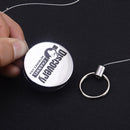 3 PCS High Elasticity Retractable Wire Rope Key Ring Outdoor Anti-Lost Anti-Theft Retractable Key Ring Random Pattern Delivery(4 cm )