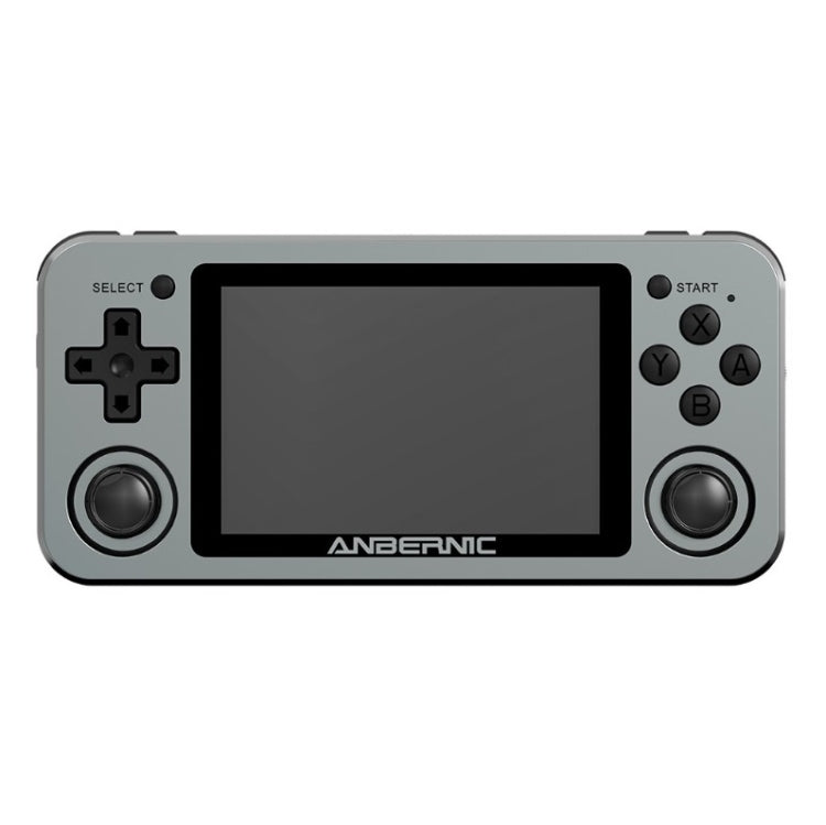 RG351M 3.5 inch Screen Handheld Game Console Arcade Nostalgic Retro Game Console 64G (Grey)