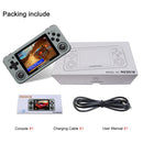 RG351M 3.5 inch Screen Handheld Game Console Arcade Nostalgic Retro Game Console 64G (Grey)