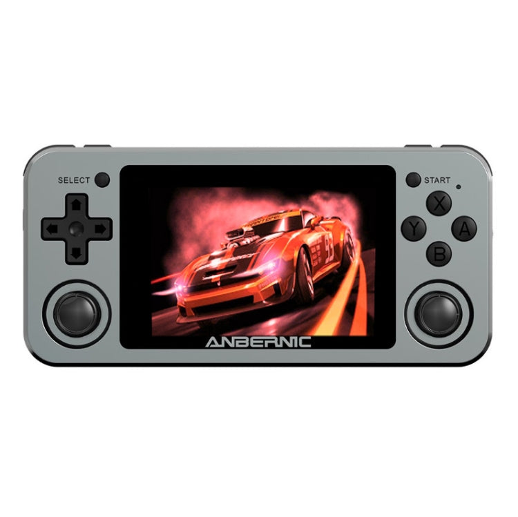 RG351M 3.5 inch Screen Handheld Game Console Arcade Nostalgic Retro Game Console 64G (Grey)