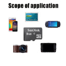 SanDisk C4 Small Speaker TF Card Mobile Phone Micro SD Card Memory Card, Capacity: 8GB