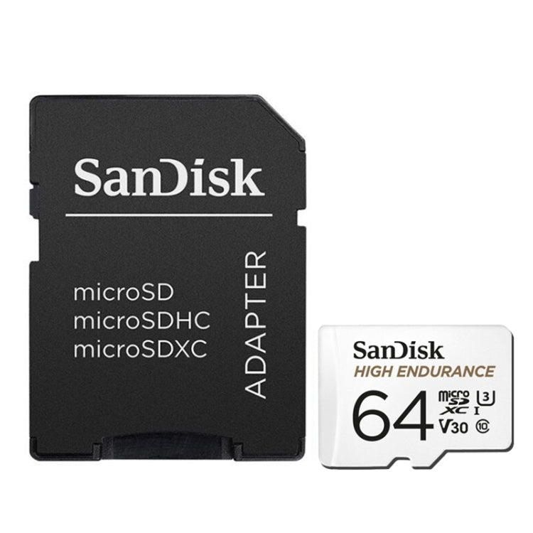 SanDisk U3 Driving Recorder Monitors High-Speed SD Card Mobile Phone TF Card Memory Card, Capacity: 64GB