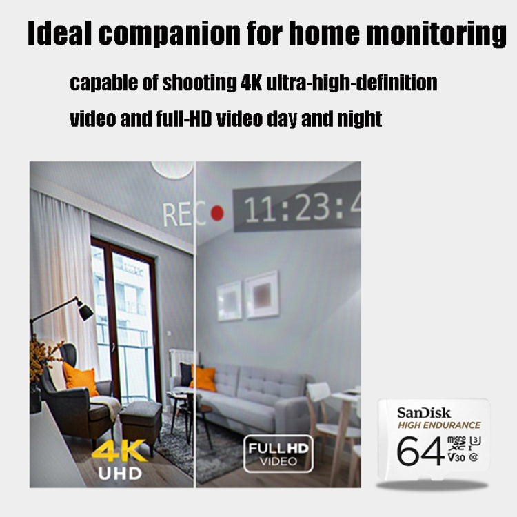 SanDisk U3 Driving Recorder Monitors High-Speed SD Card Mobile Phone TF Card Memory Card, Capacity: 128GB