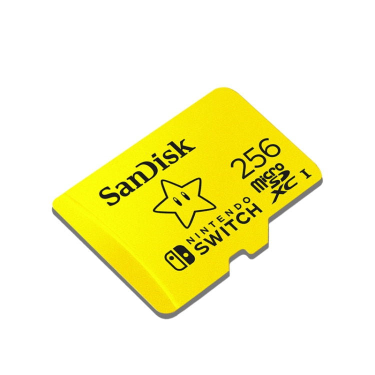 SanDisk SDSQXAO TF Card Micro SD Memory Card for Nintendo Switch Game Console, Capacity: 256GB Gold