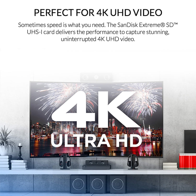 SanDisk Video Camera High Speed Memory Card SD Card, Colour: Gold Card, Capacity: 128GB