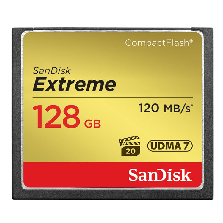SanDisk CFXPS-1067X High Speed CF Card Camera SLR Camera Memory Card CF-120M/S, Capacity: 128GB