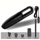 Car Handheld Portable Vacuum Cleaner Small Car Vacuum Cleaner Wired Black