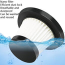 Car Handheld Portable Vacuum Cleaner Small Car Vacuum Cleaner Wireless Black Gray+Storage bag