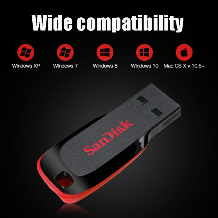 SanDisk CZ50 Mini Office USB 2.0 Flash Drive U Disk, Capacity: 128GB